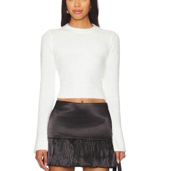 More To Come - Carolina Heart Cut Out Sweater in Ivory - Picture 5 of 5